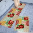 thumbnail image 6 of Kitchen Mats for Floor Set of 2 Pieces Kitchen Rugs and Mats Non Skid Washable Kitchen Floor Mat(17" Wx30 L+17" Wx 47" L Boho Flowers), 6 of 6