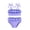 Purple, variant on MAMAMI Toddler Girl Summer Swimsuit Ruffle Stripe Two Piece Beach Bikini Bathing Suit for Infant Girl