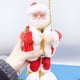 thumbnail image 5 of Cuentas de escalada Papá Noel subiendo escaleras Papá Noel eléctrico Decoración de ventanas navideñas Suministros Juguetes navideños, 5 of 6