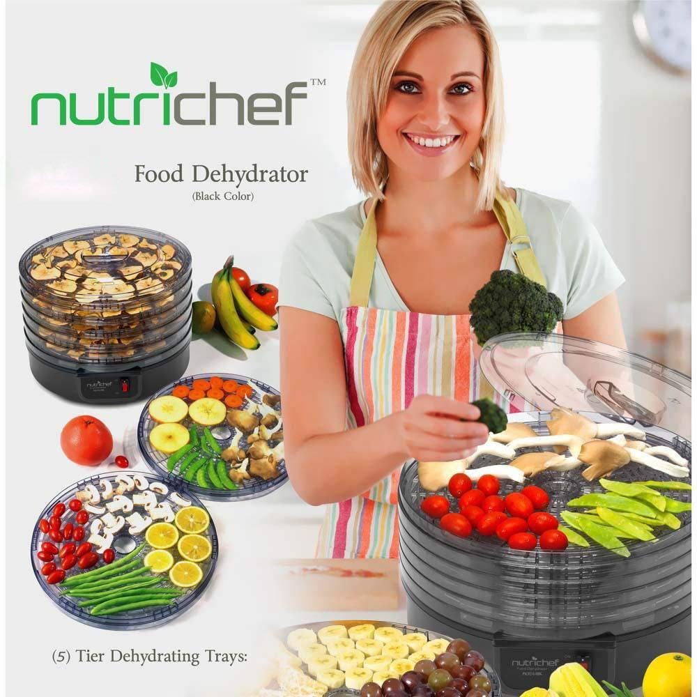 Multi-Tier Electric Food Dehydrator — NutriChef Kitchen