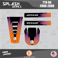 thumbnail image 3 of Kalair GFX Graphics Kit for Yamaha TTR90 (2000-2008) Splash Series, 3 of 5