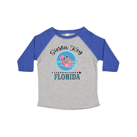 

Inktastic Siesta Key Florida Beach Trip Gift Toddler Boy or Toddler Girl T-Shirt
