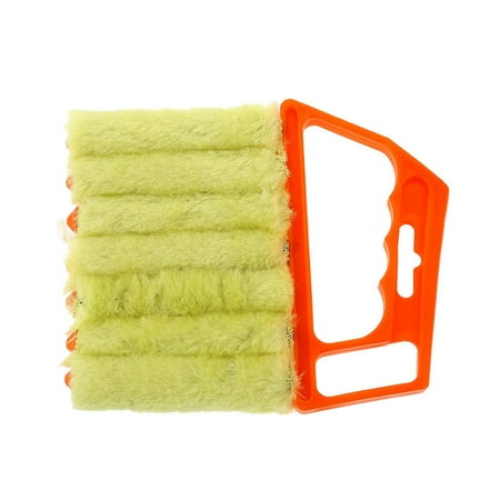 

Hand Held Blind Cleaner Window Cleaning Brush Washable 7 Teeth Home Practical