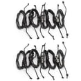 thumbnail image 2 of Pulseras tejidas a mano Pulseras vintage Pulseras ajustables Pulseras multicapa Pulseras trenzadas P LHCER None, 2 of 5