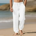 Ceisia Gift Men's Spring/Summer Sports Pants - Solid-Color Breathable ...