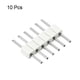 thumbnail image 3 of Conector de tira LED de 6 pines a 6 pines Uxcell, cable de extensión de barra de luz sin soldadura, blanco 10 piezas (distancia de 2 mm), 3 of 5