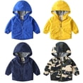 thumbnail image 5 of Actoyo Kids Little Boys Camouflage Hooded Warm Jacket Lining Coat Windbreaker WaterProof Outdoor Casual Outerwear 1-6 years, 5 of 5