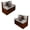 Beige-Horse American Flag, variant on SCRAWLGOD Hummingbird Floral Print RV Dinette Cushions Covers Stretch Universal Camper Car Cushion Slipcover Stain Resistant 2 Piece Set RV Couch Cover for Camper Car Bench Seats