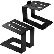 Desktop Speaker Stands, 1 Pair Universal Desk Stand Professional Audio Studio Monitor Bookshelf for up to 5 inch Computer Speakers, 5 x5 x7 in