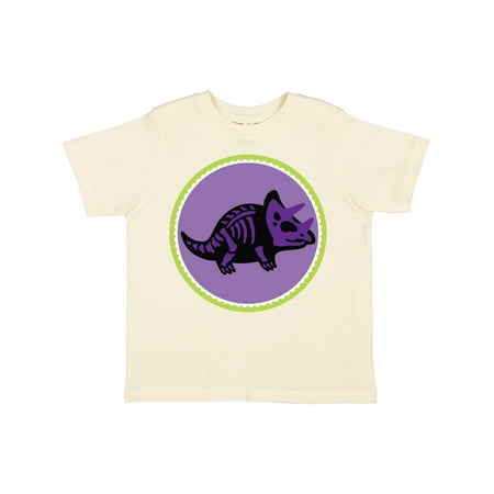 

Inktastic Dinosaur Triceratops Girls Dino Gift Toddler Toddler Girl T-Shirt