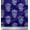 Berry, variant on Soimoi Crepe Silk Fabric Skull Block Printed Fabric 1 Yard 42 Inch Wide