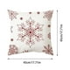 thumbnail image 3 of Funda de cojín navideña | Funda decorativa para cojín de sofá, sillón, cama y silla | Funda de cojín cuadrada de 45 x 45 cm | Cojín decorativo para sala de estar, dormitorio y oficina., 3 of 5