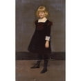 thumbnail image 3 of Kenyon Cox 13x18 Black Modern Framed Museum Art Print Titled - Portrait of a Young Girl (ca. 1900), 3 of 5