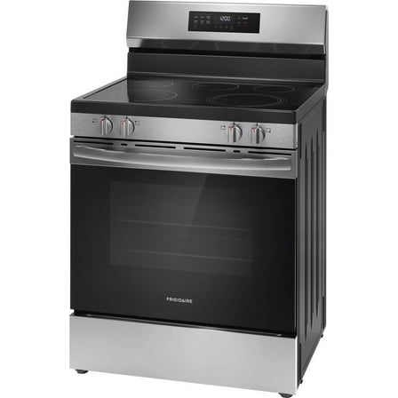 Frigidaire FCRE3062AS 30" Electric Range with Steam Clean, Stainless Steel