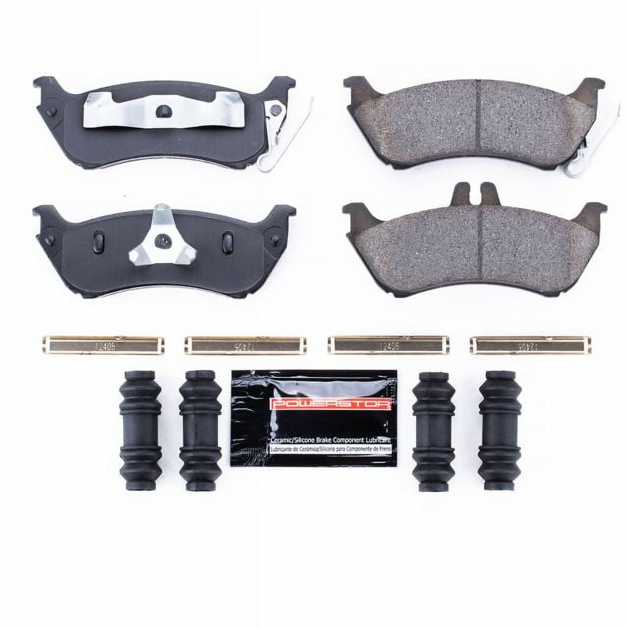Power Stop Rear Z23 Evolution Carbon-Fiber Ceramic Brake Pads Z23-875