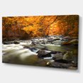thumbnail image 2 of Automne Terrai avec Arbres et Rivière - Impression sur Toile Paysage, 2 of 4