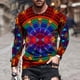 thumbnail image 2 of Camiseta diaria unisex para hombre Impresión 3D Color degradado Vertigo Estampados gráficos Estampado geométrico Camisetas de manga larga Pompotops  oipoqjl4034, 2 of 9