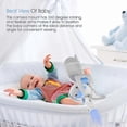 thumbnail image 2 of Camera Mount, Universal Baby Monitor Holder, Mobile Phone Holder, Compatible with Most Baby Monitors, Blue, 2 of 4