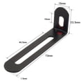 thumbnail image 2 of MYG 40pcs Right Angle Metal Shelf Bracket Folding Furniture Slotted Angle Bracket, 2 of 9