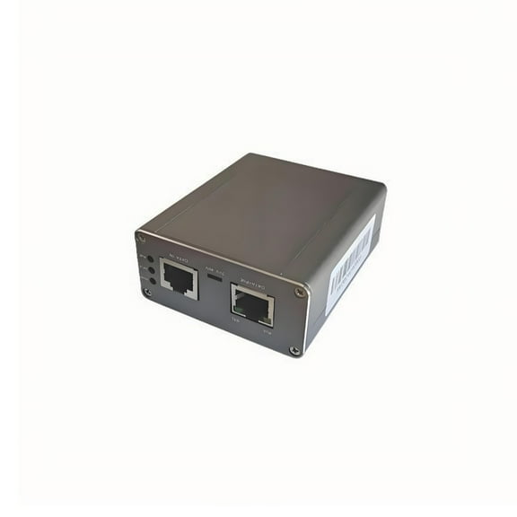 Passive PoE Injector for Starlink Gen3, 48V 200W DC5525 Input, 1000Mbps Gigabit Network, Aluminum Housing, Wall/Desktop Mount for Residential, Industrial & Mobile Setups
