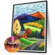 thumbnail image 2 of Diamond Painting 5D DIY Taladro redondo completo Paisaje rural Decoración del hogar (DZ097) Hugtrwg Para estrenar, 2 of 9