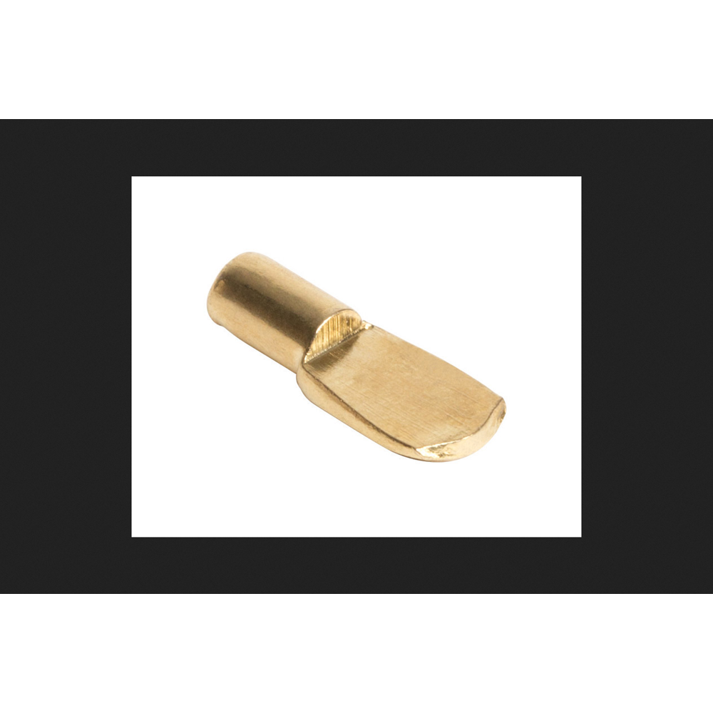 Shelf Pin 3/8" Brs Pk/1k