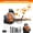 63CC 2 Cycle 665CFM 3HP 205MPH(Orange), variant on YNCE Backpack Leaf Blower Gas Powered - 75.6CC 900 CFM 2 Cycle Backpack Gas Powered Leaf Blower, Grass Lawn Blower Air Cooling Gasoline Backpack Grass Blower, Backpack Snow Blower for Garden (Blue)