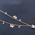 thumbnail image 5 of Guodhu Dainty Butterfly Bow Necklace for Women, Gold Silver Plated Choker Women's Clavicle Pendant Necklaces for Women Daily & Simple Jewelry Gift, 5 of 7