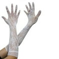 thumbnail image 2 of Gloves Fine Workmanship Bridal Gloves Lace With Finger for Wedding, 2 of 5