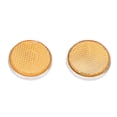 thumbnail image 1 of Front Fork Cover Reflector, Anti Crack Amber Color Front Fork Reflector Replacement M6 Bolt Enhanced Visibility  for Motorcycle Replacement for C70 1971, 1 of 7