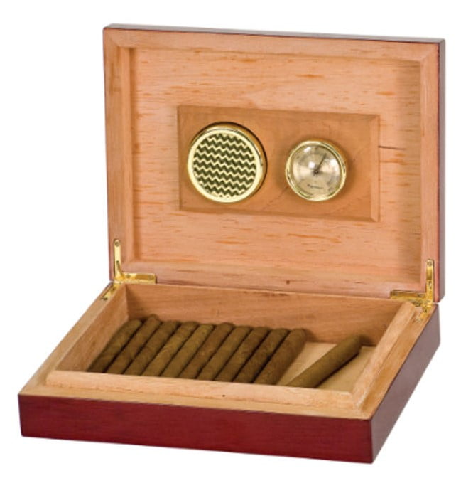 McCartney Irish Coat of Arms Humidor
