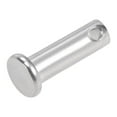 thumbnail image 3 of Uxcell Single Hole Clevis Pins - 8mm x 25mm Flat Head 304 Stainless Steel Link Hinge Pin 10 Pcs, 3 of 5