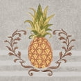 thumbnail image 3 of Authentic Hotel and Spa Turkish Cotton Pineapple Embroidered Light Grey Bath Towel, 3 of 3