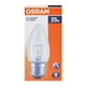 thumbnail image 3 of Pack De 2 Foco Vela Osram 25W Luz Cálida E26 Vidrio Perla, 3 of 3
