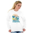 thumbnail image 4 of Retro Popeye Take Care Of One Another Sweatshirt for Men or Women Brisco Brands S, 4 of 6