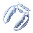 thumbnail image 1 of Tachiuwa Rouleau de Massage Portable Rouleau de Relaxation Musculaire 20 Roues pour Jambes Bras Mollet Bleu, 1 of 9
