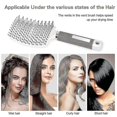 thumbnail image 3 of Professional Curved Styling Hair Brush Hairdressing Styling Toolswhite2pcs, 3 of 5
