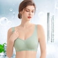 thumbnail image 5 of Ropa interior de seda de hielo ultrafina para mujer, sin costuras, de talla grande, transpirable, hermoso sujetador en la espalda, sin aros de acero, sujetador de una pieza, 5 of 5