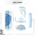 thumbnail image 5 of Plastic Centimeter Scale Ruler For Measurement Artist Designer Color Random, 5 of 9