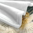 thumbnail image 7 of Warm Gift-Little Angel And Animals In A Snowy Forest Print Flannel Blanket Soft Warm Cozy Blanket For Sofa Bed Car Camping Office Home Decor Gift Blanket For All Seasons, 7 of 7
