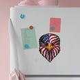 thumbnail image 2 of American Flag Sticker Reflective Eagle Eye Design For Cars Laptops Windows 1 Pack, 2 of 6
