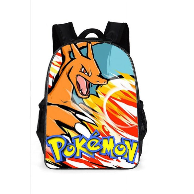 Pet Elf Pokemon Backpack, Student Cartoon Backpack-Vinsniv