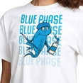thumbnail image 3 of Dr. Seuss - Blue Phase Fish - Juniors Cropped Cotton Blend T-Shirt, 3 of 6