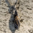 thumbnail image 6 of Vintage Wishing Stone Pendant Necklace Fashion Clavicle Chain Statement Sweater Chain Jewelry Adjustable Collar Necklace, 6 of 8