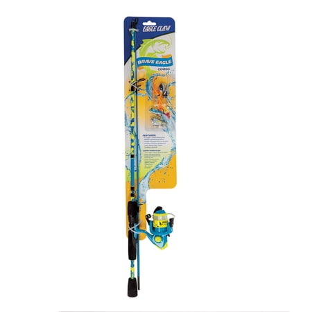 Eagle Claw Brave Eagle Carded Combo Spinning