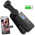 thumbnail image 1 of Wireless Auto Clicker, Rechargeable Screen Tapper w/ LED Display & 107 Speeds (1-99/s), Quiet Optical Sensor, 180° Head for Live Stream, Games, 1 of 13