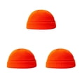 thumbnail image 3 of Minnieouse Sombrero de hilo de punto de invierno Diseño de personalidad Moda Gorras de cabeza corta Color Hombres Mujeres Sombreros Patinaje Camping Type1 NO1, 3 of 6
