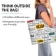 thumbnail image 2 of Fotbe Hello Bolsa Tote Estética de Lona con Estampado para Mujer - Bolsa Reutilizable de Hombro Casual para Vacaciones, Compras, Trabajo y Gimnasio, 2 of 8