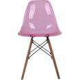 thumbnail image 2 of Silla Eames Rosa De Acrilico, 2 of 6