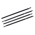 For Highlander 2012-2018 Window Molding Sill 4x Seal Belt Chrome